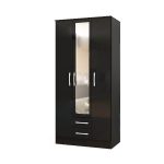 Stylish Modern Almirah -72 with Elegant Wooden Finish