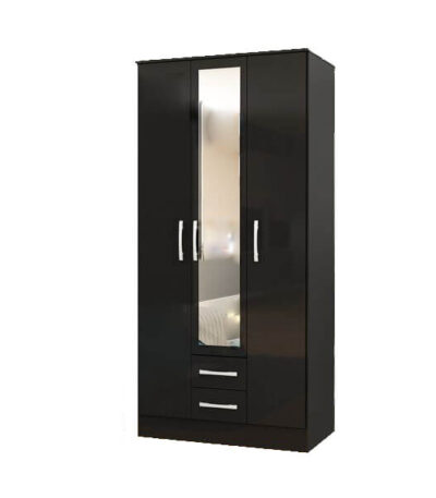 Stylish Modern Almirah -72 with Elegant Wooden Finish
