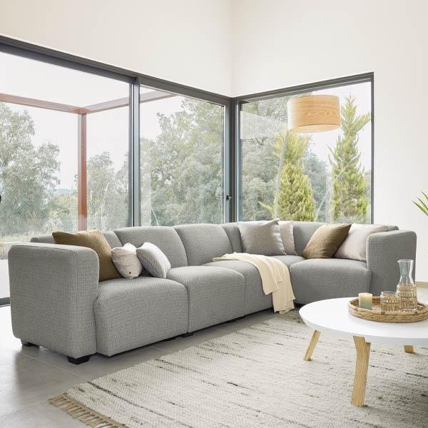 Stylish Sofa C-151 made with Mehegoni Wood, Gorgon Ply Wood, Rubber Foam, and Artificial Leather/Fabric.