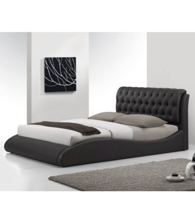 Stylish Modern Bed Design-TCB-83 – Custom Made Bed with Pine Wood & Rubber Foam"
