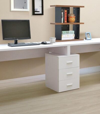 Stylish Computer Table C-28 | Spacious & Modern Workstation