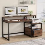 Stylish Modern MS Frame Computer Desk-04