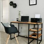 Stylish Modern MS Frame Computer Desk-07