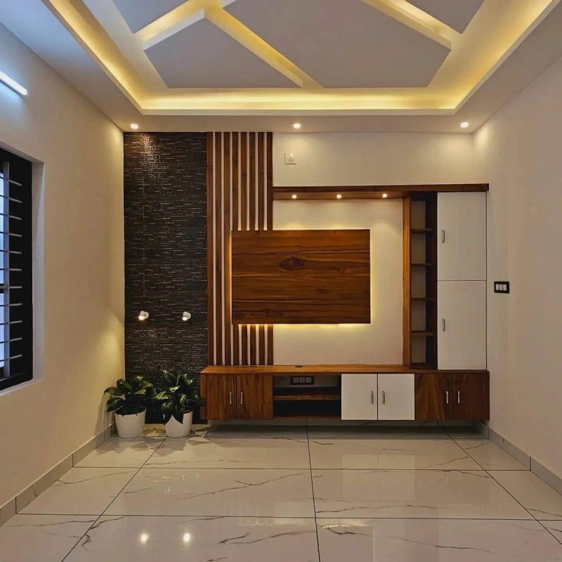 Stylish Modern Tv Trolley-16