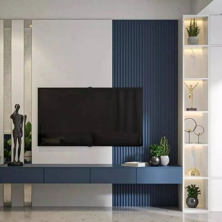Stylish Modern Tv Trolley-15