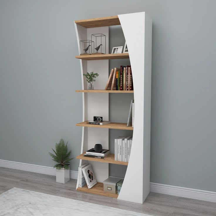 New treading Design Book shelves 02